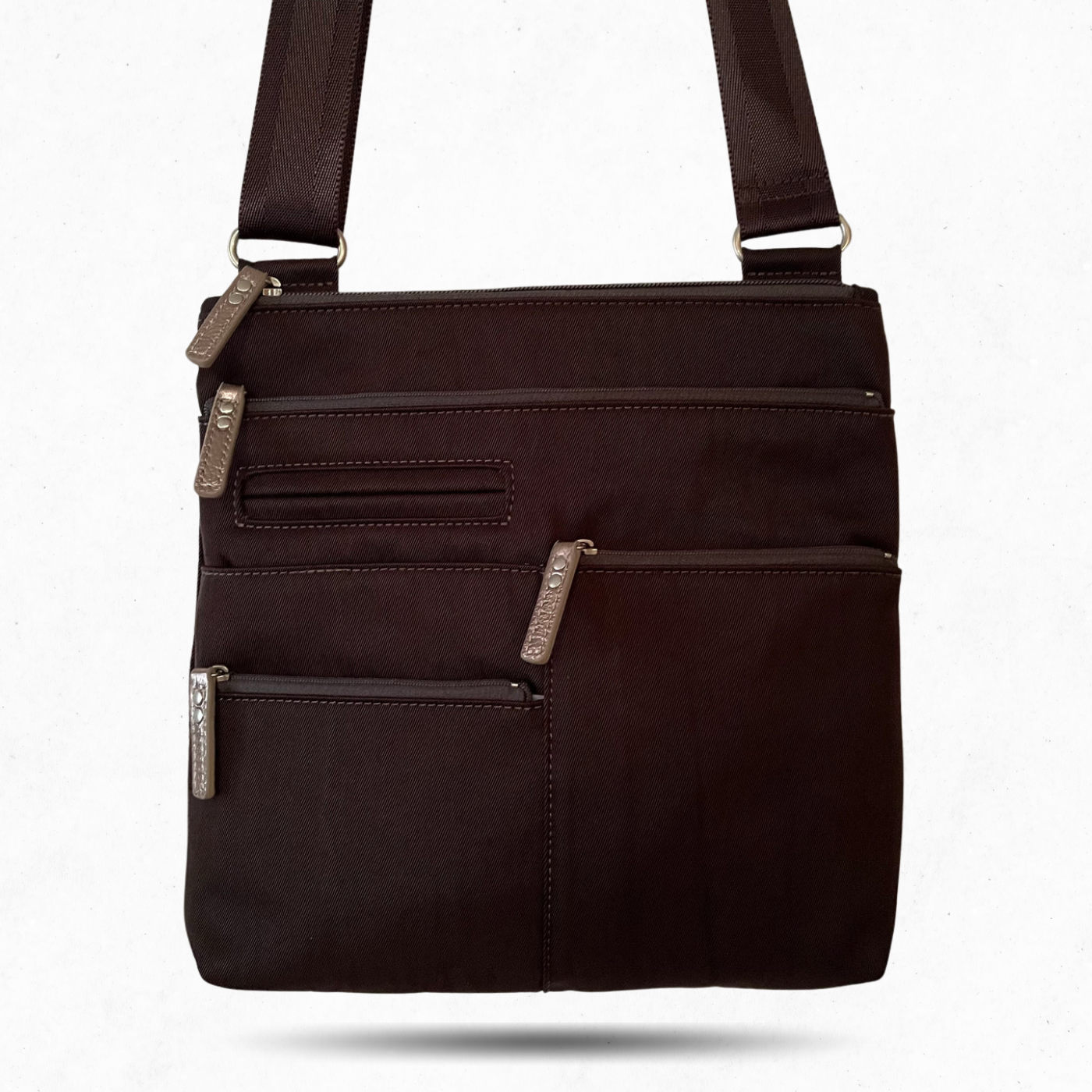 NICO - Ink x Grey | Multi-Pocket Shoulder Bag | Small